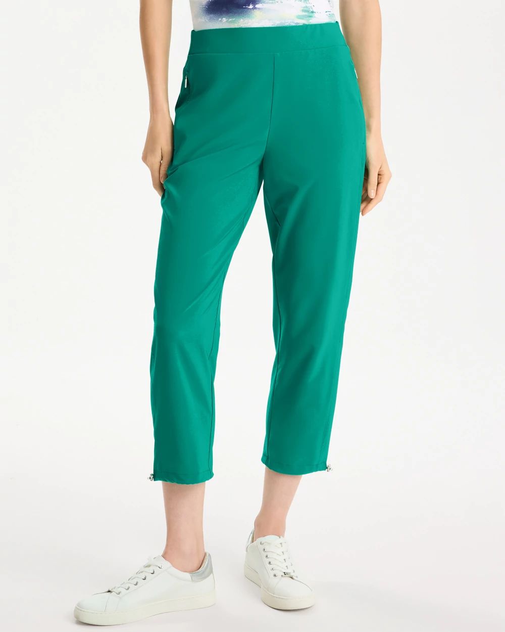 Zenergy® UPF Bungee Crop Pant | Chico's